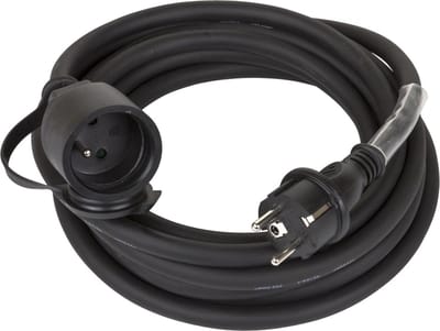 Professionele soepele verlengkabel - 1,5M - 3G2,5(mm²) - H07RN-F - IP44
