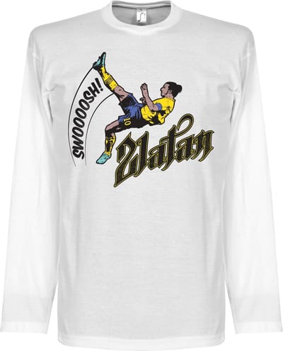 Zlatan Ibrahimovic Bicycle Longsleeve T-Shirt - S