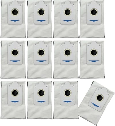 Ecovacs Deebot X2, X5 en T30S Serie Stofzakken (12 Stuks, Plus.Parts® alternatief voor DDB030025)