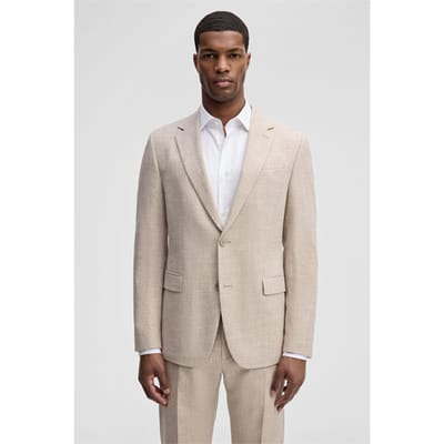 Combinatiecolbert Alzer, beige gemêleerd