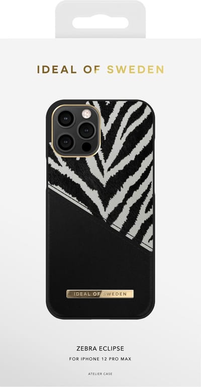 iDeal of Sweden Fashion Case Atelier voor iPhone 12 Pro Max Zebra Eclipse
