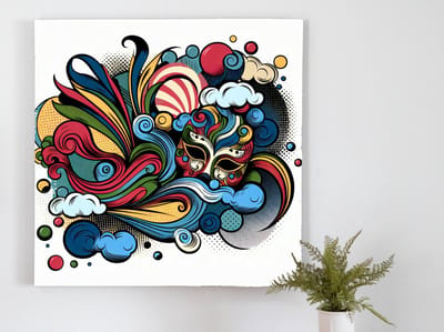 Kunstprint | Wanddecoratie | Forex | 100 × 100 cm