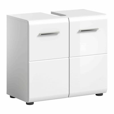 IJswastafel onderkast wit hoogglans MDF TZ - 32x60x54cm