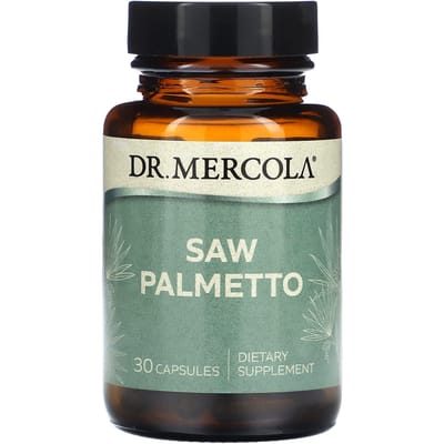 Dr. Mercola, Zaagpalmetto, 30 Capsules (320 mg per capsule)