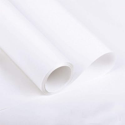 Bloemen Inpakpapier - Boeket Papier - Bloemen Presenteren - Waterdicht Mat Materiaal - 58cm x 11 Yards - Wit