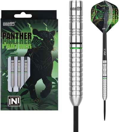 Dartpijlen Set - Stalen Darts - Precisie Werpen - 80% Tungsten Materiaal - Diverse Gewichten - Zilver Groen Zwart
