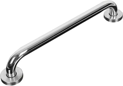 Veiligheidshandgreep Badkamer - Wandbeugel Steun - Extra Stabiliteit - Roestvrij Staal - 30/40/50 Cm - Zilver