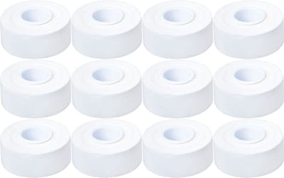 Sporttape | Wit | 2,5 cm | 10 meter | Niet-elastisch | Cawila | 12 st