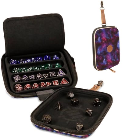 Enhance Board Game Dice Bag Designer Edition Galaxy