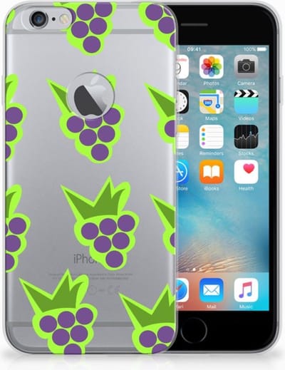 Apple iPhone 6 Plus | 6s Plus Siliconen Case Druiven