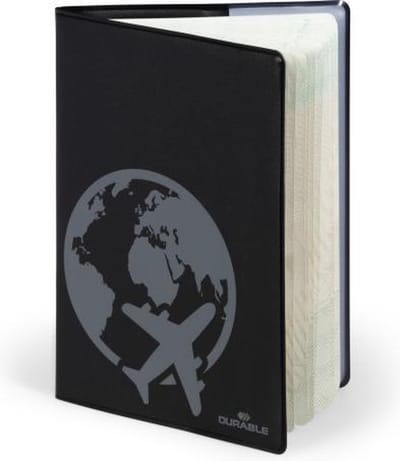 Durable: Reispaspoorthoes "RFID Secure" 194x133mm - Zwart
