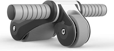 Buikspierwiel - Fitnesswiel Buiktrainer - Core Training - Inklapbaar Ontwerp - 23 x 20 x 11 cm - Zwart