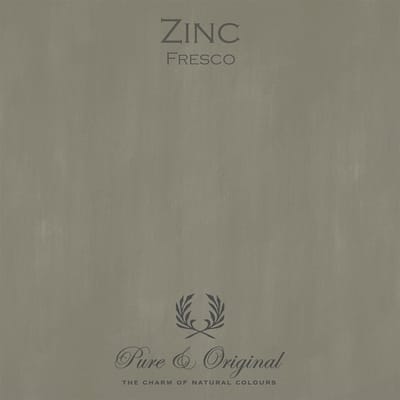 Pure & Original Fresco Kalkverf Zinc 1 L