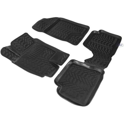 J&J AUTOMOTIVE | Tapis De Sol En Caoutchouc 3D Exclusive Pour Hyundai Getz 2002-2012 noir