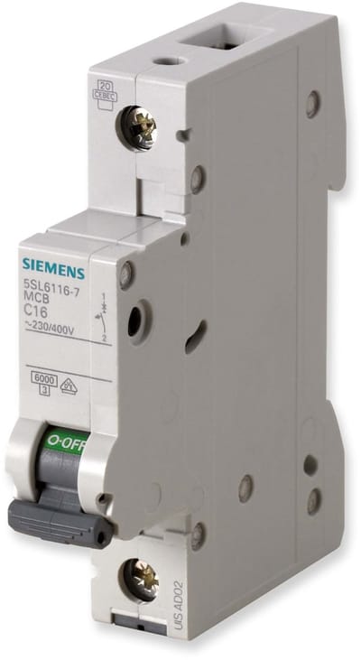 Siemens 5SL61066 Zekeringautomaat 1-polig 6 A 230 V, 400 V