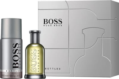 Hugo Boss Bottled Giftset - 50 ml eau de toilette spray + 150 ml deodorant spray - cadeauset voor heren
