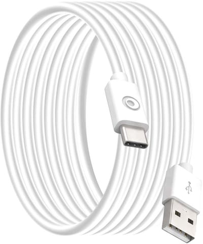 Bigben Connected, USB-A naar USB-C Oplaadkabel 3A - 2m, Wit