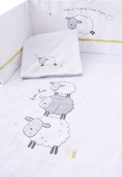East Coast Babyslaapzak Schaap Wit