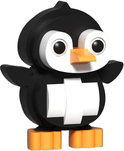 Foam Bouwset 3D Pinguin