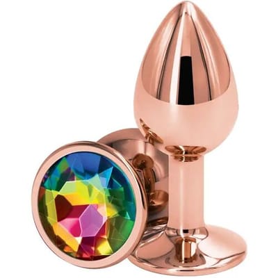 NS Novelties - Rear Assets Rose Gold S - Anal Toys Buttplugs Meerkleurig