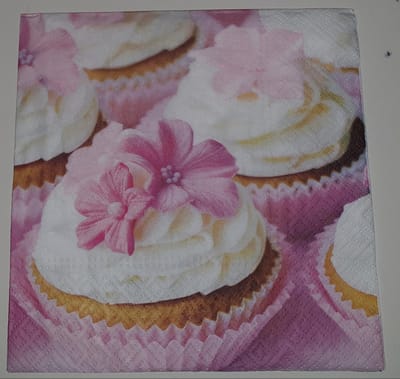 Lunch servetten Lovely Muffin - PAW Decor - 33x33 cm