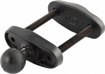 Vierkante Paal Klem Basis voor Palen tot 1,5" Breed - B Maat RAM-B-247U-15