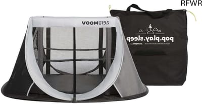 RFWR® Campingbedje voor Baby en Peuter - Lichtgewicht en Compact Reisbed met Matras - Snel Opgezet in 2 Seconden
