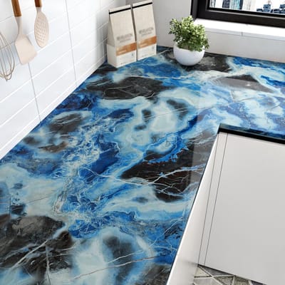 Keuken werkblad bekleding - Zelfklevend vinyl behang - Keuken en meubels - Waterdicht en vlekbestendig