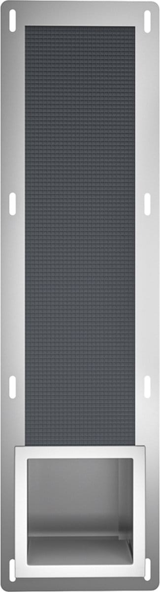 Inbouw reserve toiletrolhouder mat wit zonder klep
