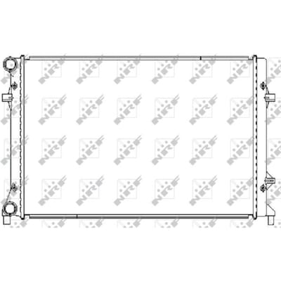 Radiator, motorkoeling NRF 59211