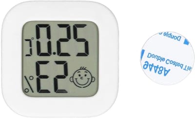 Digitale Thermometer Hygrometer - Temperatuur Vochtigheid Meter - Binnenklimaat Monitoren - Helder LCD Display