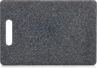 Zeller Snijplank - antraciet - 30x20 cm - kunststof - vaatwasserbestendig - dubbelzijdig