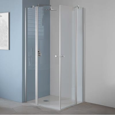 Koralle TwiggyPlus swing door with fixed element 75 x 185 cm VZ11507518AA1