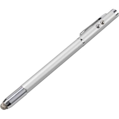 Renkforce Laserpointer, stylus, balpen, LED-zaklamp, aanwijsstok Laserkleur: Rood
