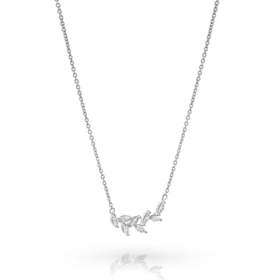 Orphelia 'Charlene' Dames 925 Sterling Zilveren Kettingen - Zilver ZK-7568