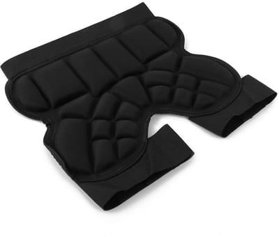 JHUBERS- Heupbeschermer voor Kinderen - Antislip - Schokdemping - Ademend - Klittenbandsluiting - Blokdesign - 34,5 x 31 cm - Sportbescherming