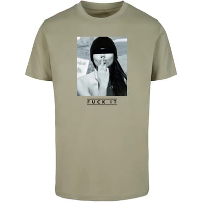 Mister Tee - F#?KIT Heren T-shirt - XS - Groen