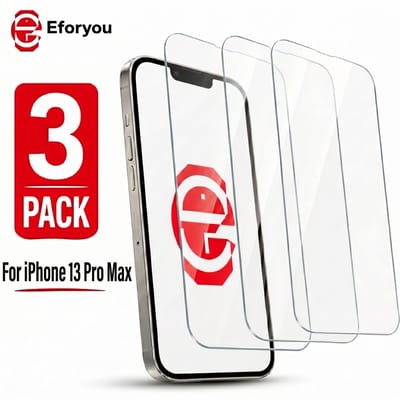 Geschikt voor iPhone 13 Pro Max - 3 stuks - Screenprotector Tempered Glass - Case Friendly - 9H Hardheid - Inclusief Schoonmaakkit