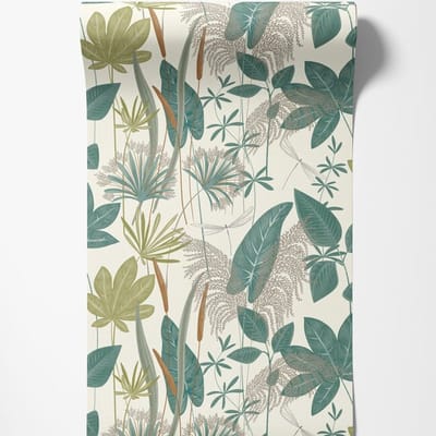 Dutch Wallcoverings - Arcadia- Loma groen - A70702