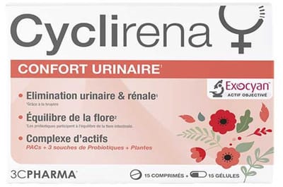 3C Pharma Cyclirena Urinecomfort 15 Tabletten + 15 Capsules