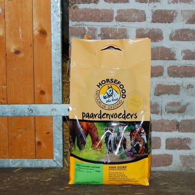 HorseFood Lijnzaad kant en klaar - 20kg - paardenvoer met lijnzaad