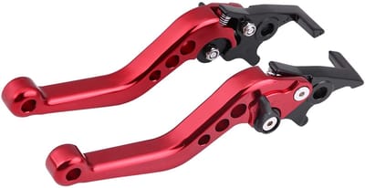 Dailygoods- Remhendel Fatbike - Dubbele Remhebel - CNC Bewerkt Aluminium - Antislip Rubber - Eenvoudige Installatie - Schokbestendig
