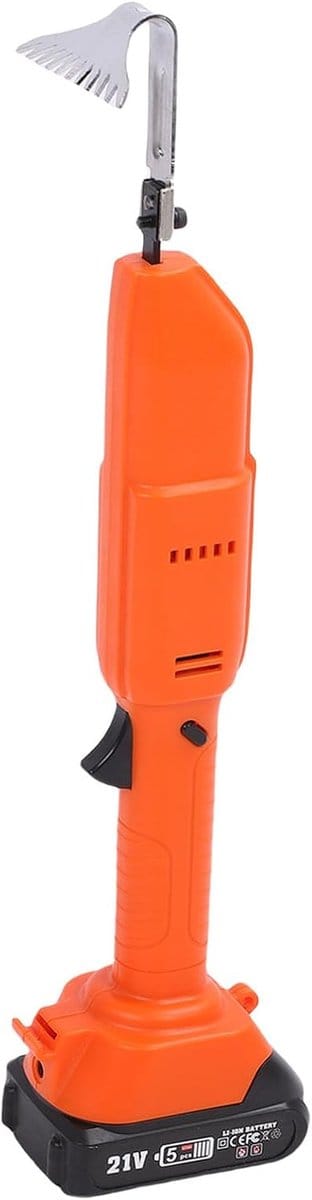Draadloze Tuinfrees - Elektrische Woeler - Tuinonderhoud - Lichtgewicht Ergonomisch - 0.55 kg - Zwart