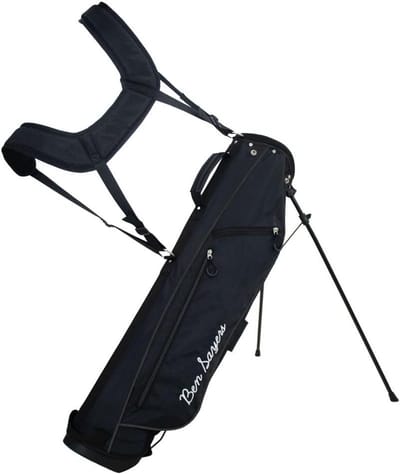 Lichtgewicht Golfstandaard Tas - 6 inch Top - Inklapbare Kickstand en Dubbele Schouderriem
