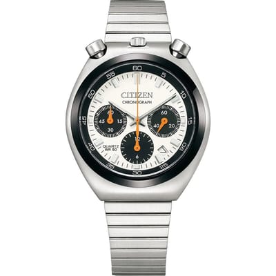 Citizen Bullhead Challenge Timer Heren Horloge Zilverkleurig AN3660-81A
