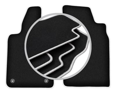 CARLUX-SILVER automatten voor: Fiat Barchetta coupé, cabrio (1995-2005)