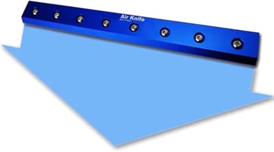 Luchtmeter ventilator - Blazer - Stof verwijderen - Ultradun design - 300 mm - Aluminium