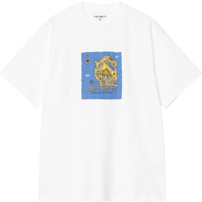 Carhartt Wip Old World T-shirt Wit