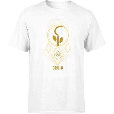 Dungeons & Dragons Druid Men's T-Shirt - Wit - S