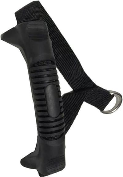 Upgrade Uw Trainingsroutine Draagbare Fitnesshandgreep Robuuste Oefenhandgreep Voor Sportschool Non-grip Zwart 1 Stuk Voor Fitness